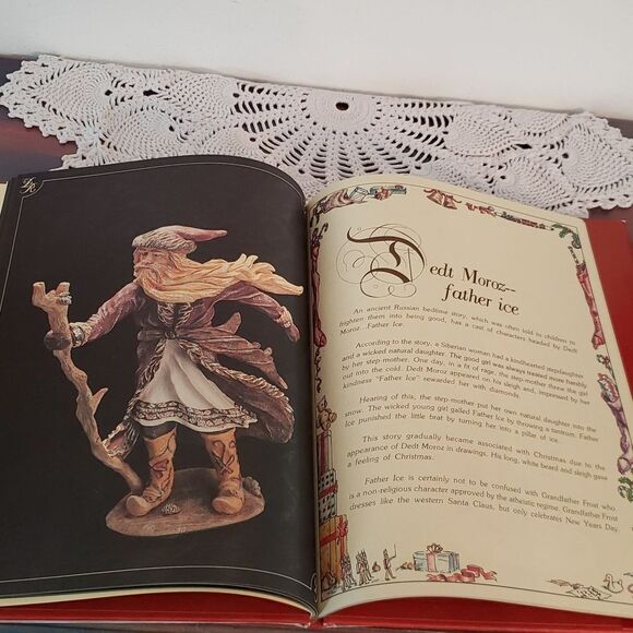 "History of Santa" Vintage Hardcover Book - Duncan Royale (1987) - Picture 10 of 10